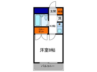 詩仙ハイム　Ⅱの物件間取画像